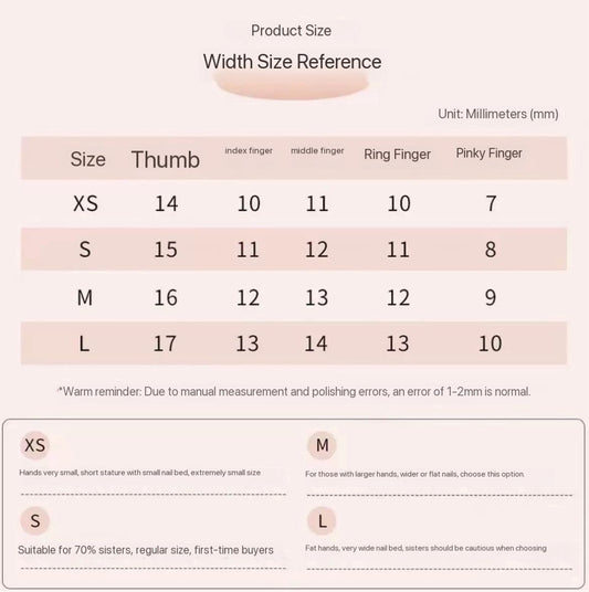 Love Firework Press-on Nails