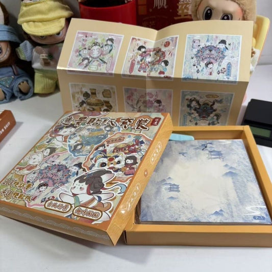 20 Miniature Scenes! Traditional Heritage Chinese-Style Miniature Stickers