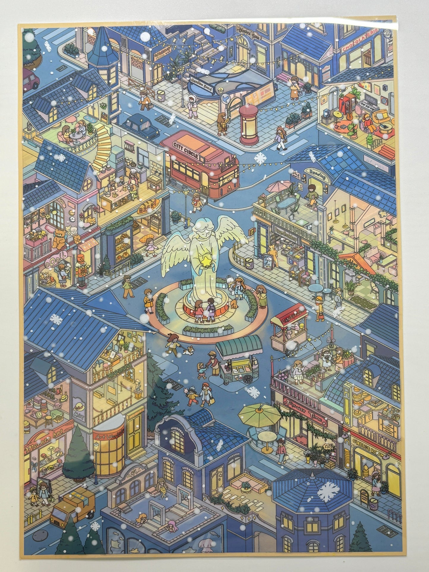 【Dreamscape Haven】Beautiful Miniature Sticker - 4 Scene Stickers