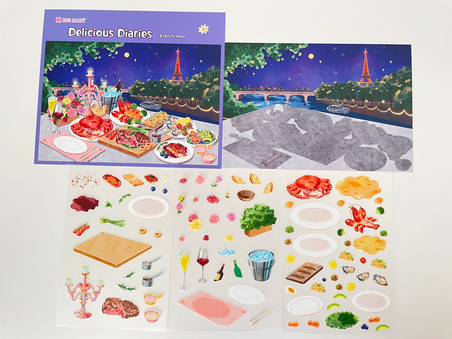 【Food】All in 3 Sets - 3D DIY Food Sticker
