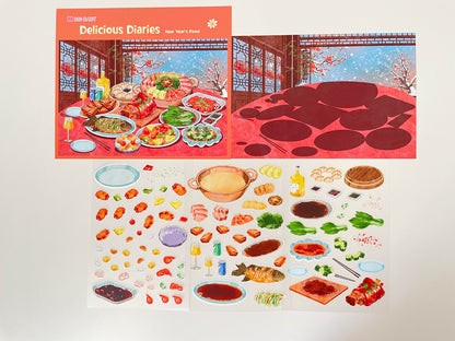 【Food】All in 3 Sets - 3D DIY Food Sticker