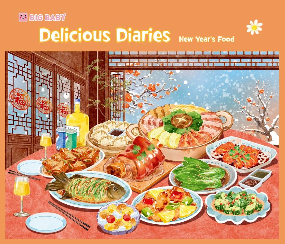 【Food】All in 3 Sets - 3D DIY Food Sticker