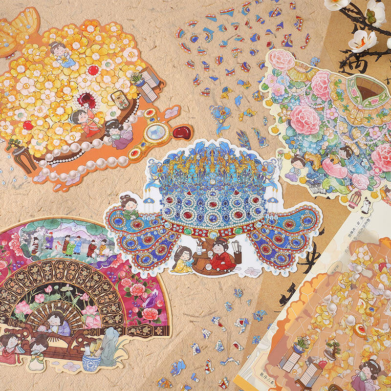 【Puzzle】All in 4 Sets Stickers (19*29cm)