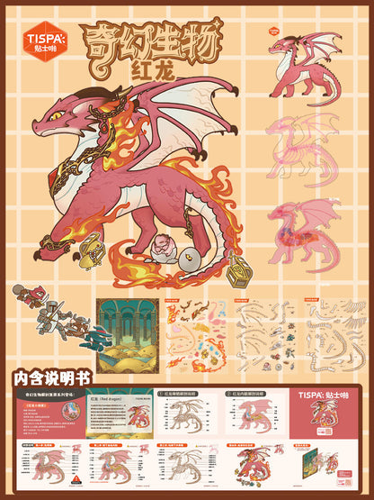 【Anatomical Restoration Series】 3D DIY Sticker - 4 Scene Stickers