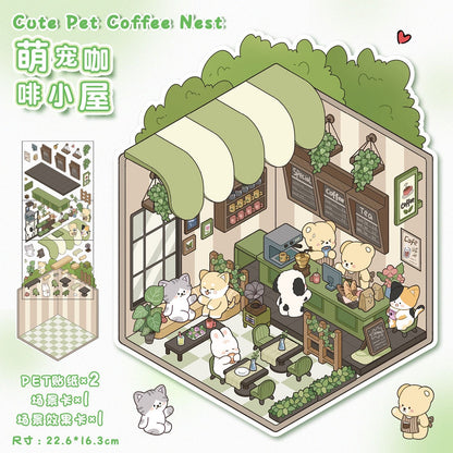 16 Beginner Relaxing Scene Sticker Sets