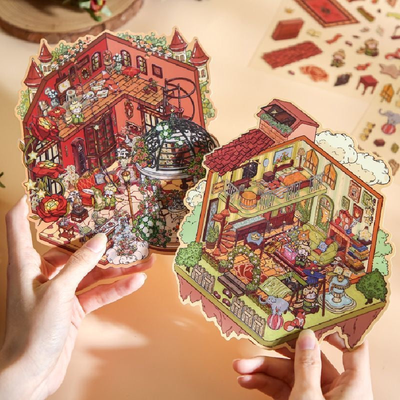 Little Prince Theme Beautiful 3D stickers