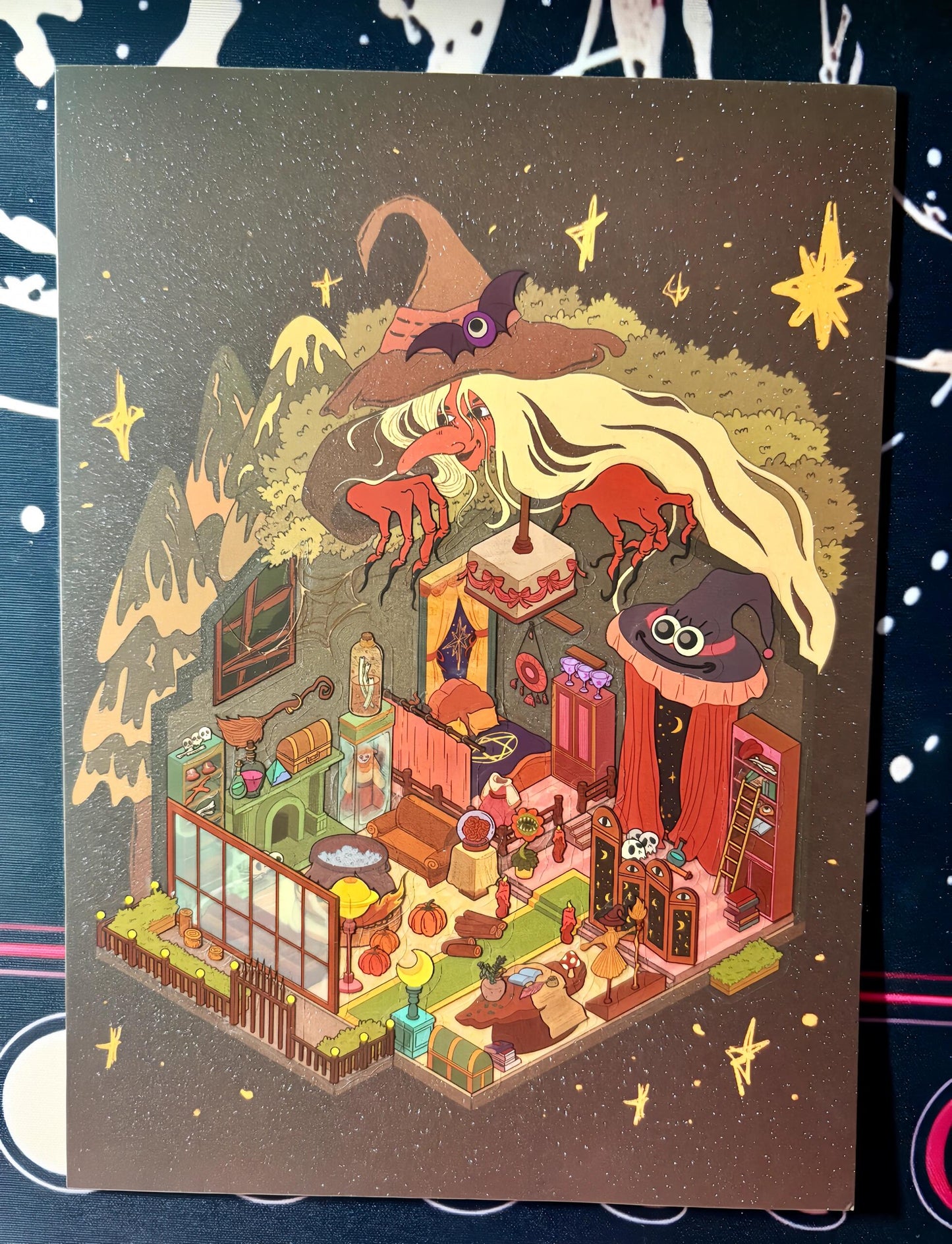 【Halloween Style】4 sets Miniature Stickers(14.5*20cm)