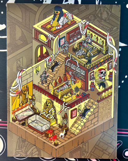 【Halloween Style】4 sets Miniature Stickers(14.5*20cm)